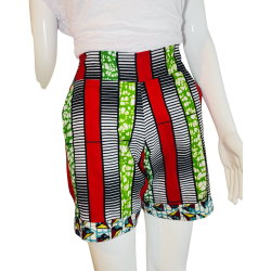 Handcrafted Wax Shorts – African Fashion – L’Atelier D’Assi