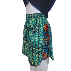 Handcrafted Wax Shorts – African Fashion – L’Atelier D’Assi