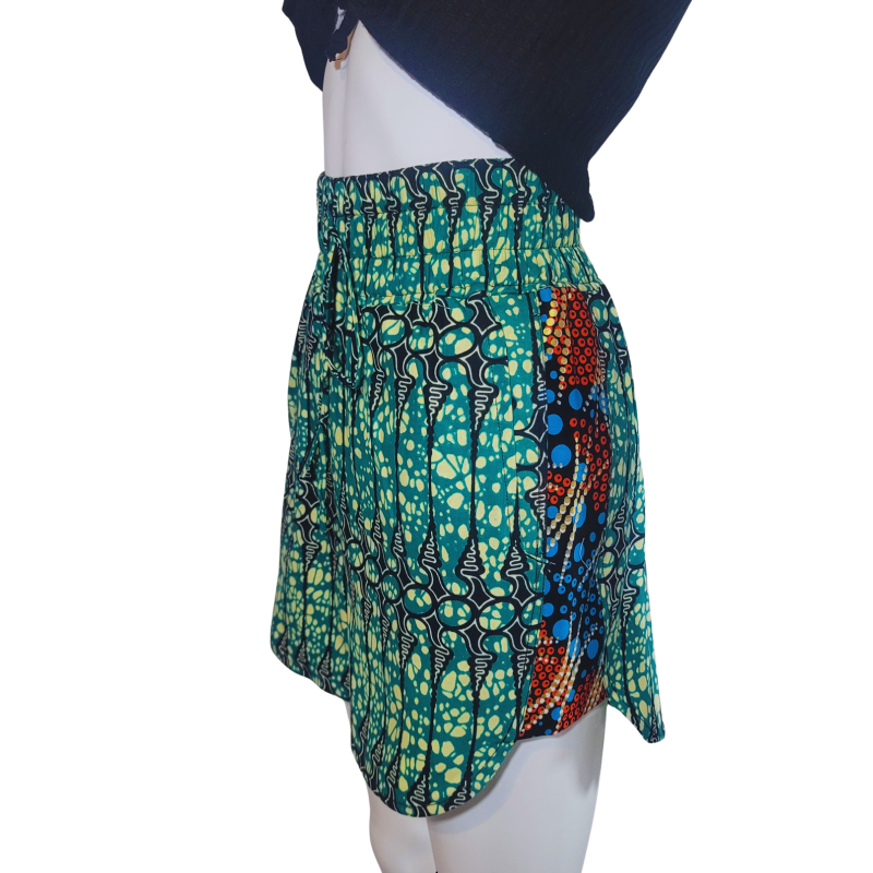 Shorts Artisanaux en Wax – Mode Africaine – L’Atelier D’Assi