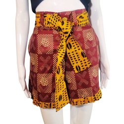Handcrafted Wax Shorts – African Fashion – L’Atelier D’Assi