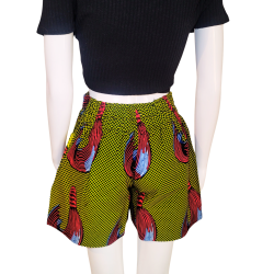 Shorts Artisanaux en Wax – Mode Africaine – L’Atelier D’Assi