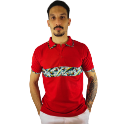 Polo africain artisanal homme | L’Atelier D’Assi