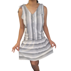 Striped Women’s Dresses – Handcrafted Collection – L’Atelier D’Assi