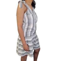 Striped Women’s Dresses – Handcrafted Collection – L’Atelier D’Assi