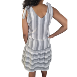 Striped Women’s Dresses – Handcrafted Collection – L’Atelier D’Assi