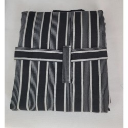 Kimono artisanal en tissu tissé de Burkina | L’Atelier D’Assi