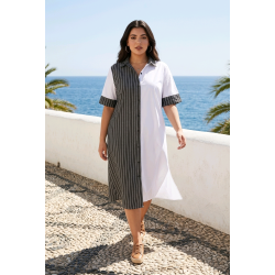 Striped Women’s Dresses – Handcrafted Collection – L’Atelier D’Assi