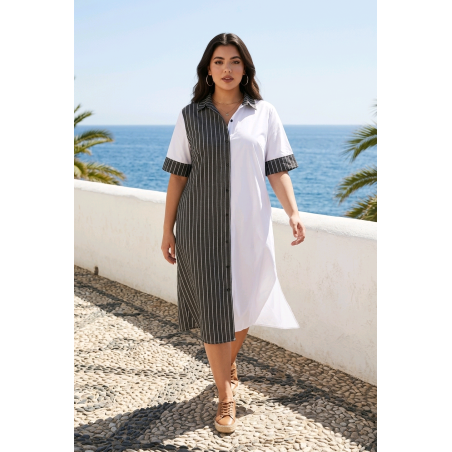 Striped Women’s Dresses – Handcrafted Collection – L’Atelier D’Assi