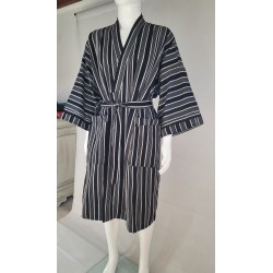 Kimono artisanal en tissu tissé de Burkina | L’Atelier D’Assi