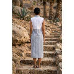 Striped Women’s Dresses – Handcrafted Collection – L’Atelier D’Assi