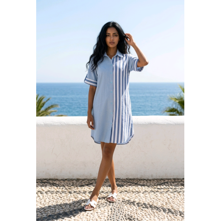 Robes Rayées Femme – Collection Artisanale – L’Atelier D’Assi