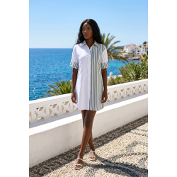 Striped Women’s Dresses – Handcrafted Collection – L’Atelier D’Assi