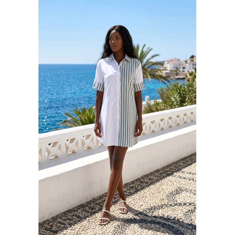 Striped Women’s Dresses – Handcrafted Collection – L’Atelier D’Assi