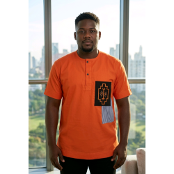 African Men’s Short-Sleeve Shirts – Signature Collection | Atelier D’Assi