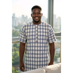 African Men’s Short-Sleeve Shirts – Signature Collection | Atelier D’Assi