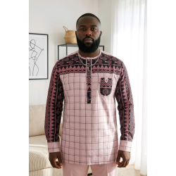 African Men’s Long-Sleeve Shirts – Signature Collection | Atelier D’Assi