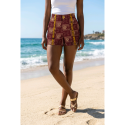 Handcrafted Wax Shorts – African Fashion – L’Atelier D’Assi