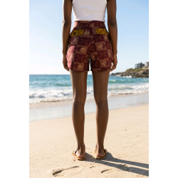 Shorts artisanaux en wax | L’Atelier D’Assi