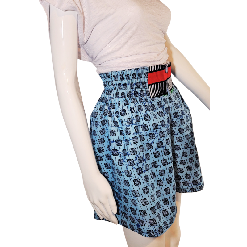 Handcrafted Wax Shorts – African Fashion – L’Atelier D’Assi