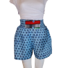 Short wax africain artisanal – Short en tissu wax fait main | L’Atelier D’Assi