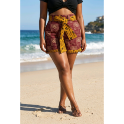 Shorts Artisanaux en Wax – Mode Africaine – L’Atelier D’Assi