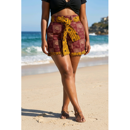 Shorts artisanaux en wax | L’Atelier D’Assi