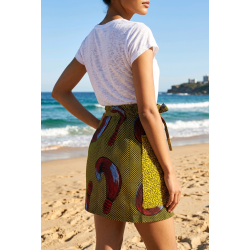 Shorts artisanaux en wax | L’Atelier D’Assi