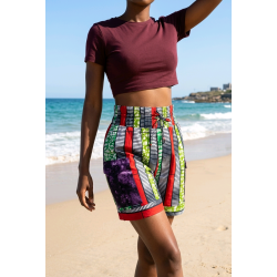 Handcrafted Wax Shorts – African Fashion – L’Atelier D’Assi