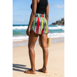 Shorts artisanaux en wax | L’Atelier D’Assi