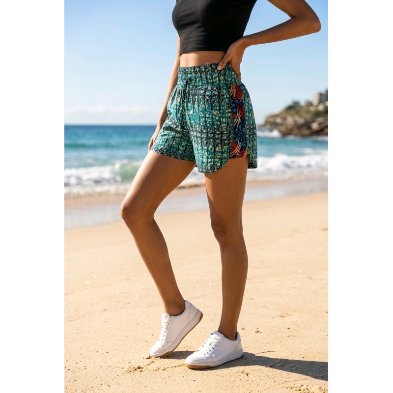 Shorts artisanaux en wax | L’Atelier D’Assi