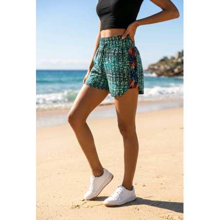 Shorts artisanaux en wax | L’Atelier D’Assi