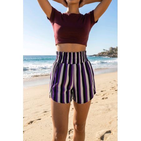 Shorts artisanaux en wax | L’Atelier D’Assi