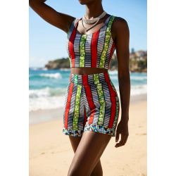 Handcrafted Wax Shorts – African Fashion – L’Atelier D’Assi