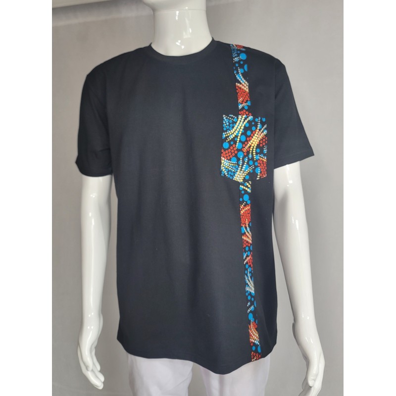 Men’s African T-Shirt in Premium Cotton | L’Atelier D’Assi