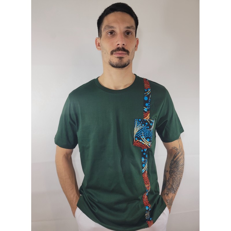 T-shirt artisanal africain homme | L’Atelier D’Assi