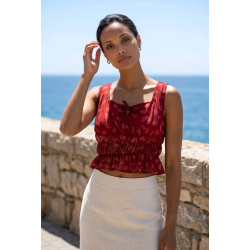 Haut artisanal femme – Élégance artisanale | L’Atelier D’Assi