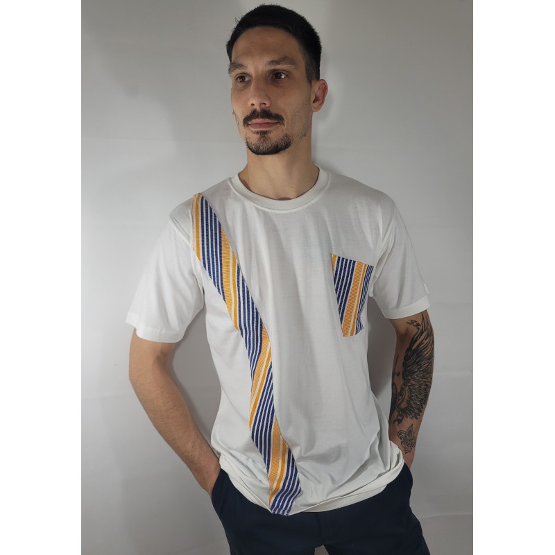 T-shirt artisanal africain homme | L’Atelier D’Assi