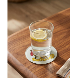 Dessous de verre ronds motifs africains – Lot de 6 | L’Atelier D’Assi