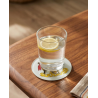 Dessous de verre ronds motifs africains – Lot de 6 | L’Atelier D’Assi