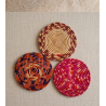 Handmade African Wall Basket – Natural Fibers, Sierra Leone