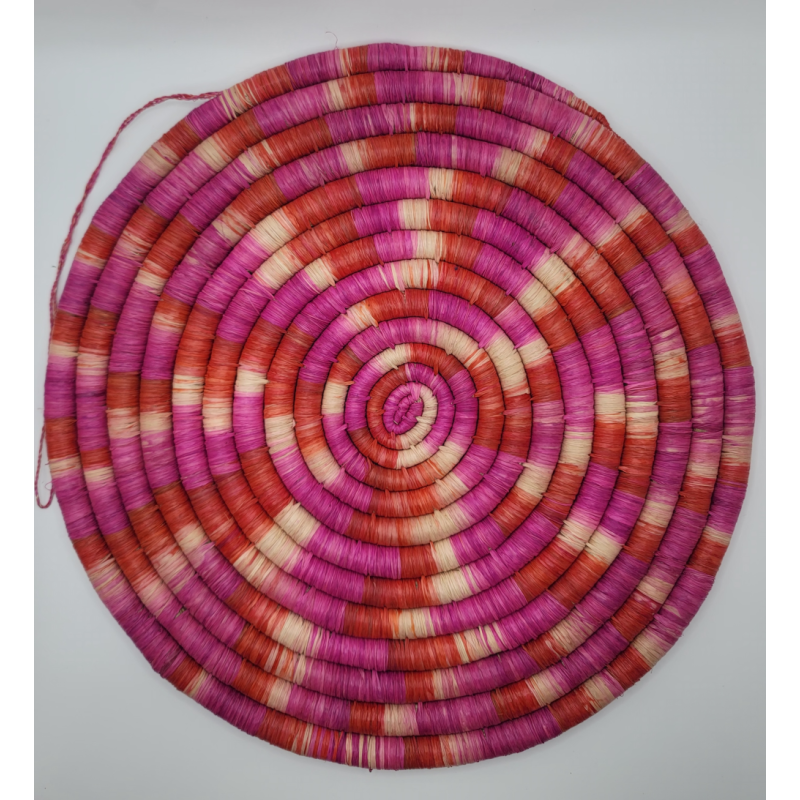 Décoration murale ronde artisanale - Sierra Leone | L’Atelier D’Assi
