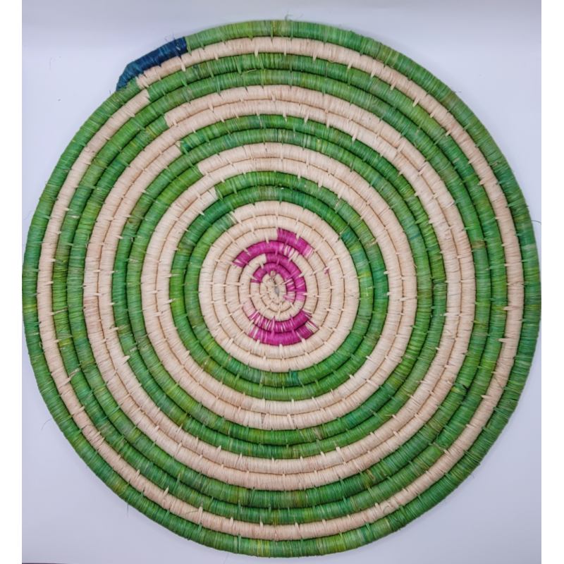 Décoration murale ronde artisanale - Sierra Leone | L’Atelier D’Assi