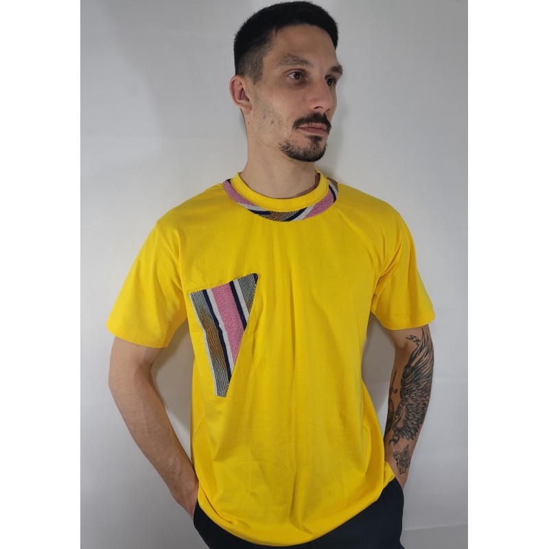 T-shirt artisanal africain homme | L’Atelier D’Assi