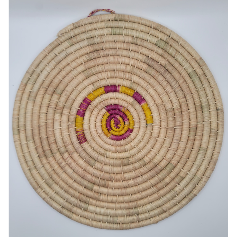 Décoration murale ronde artisanale - Sierra Leone | L’Atelier D’Assi
