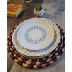 Handmade African Wall Basket – Natural Fibers, Sierra Leone