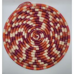 Décoration murale ronde artisanale - Sierra Leone | L’Atelier D’Assi