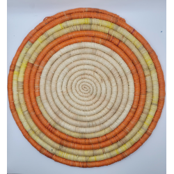 Décoration murale ronde artisanale - Sierra Leone | L’Atelier D’Assi