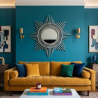 Handmade Rattan Sunburst Mirror | L'Atelier D'Assi