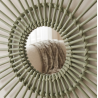Miroir Soleil en Rotin Fait Main | L'Atelier D'Assi