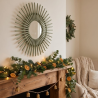Miroir Soleil en Rotin Fait Main | L'Atelier D'Assi